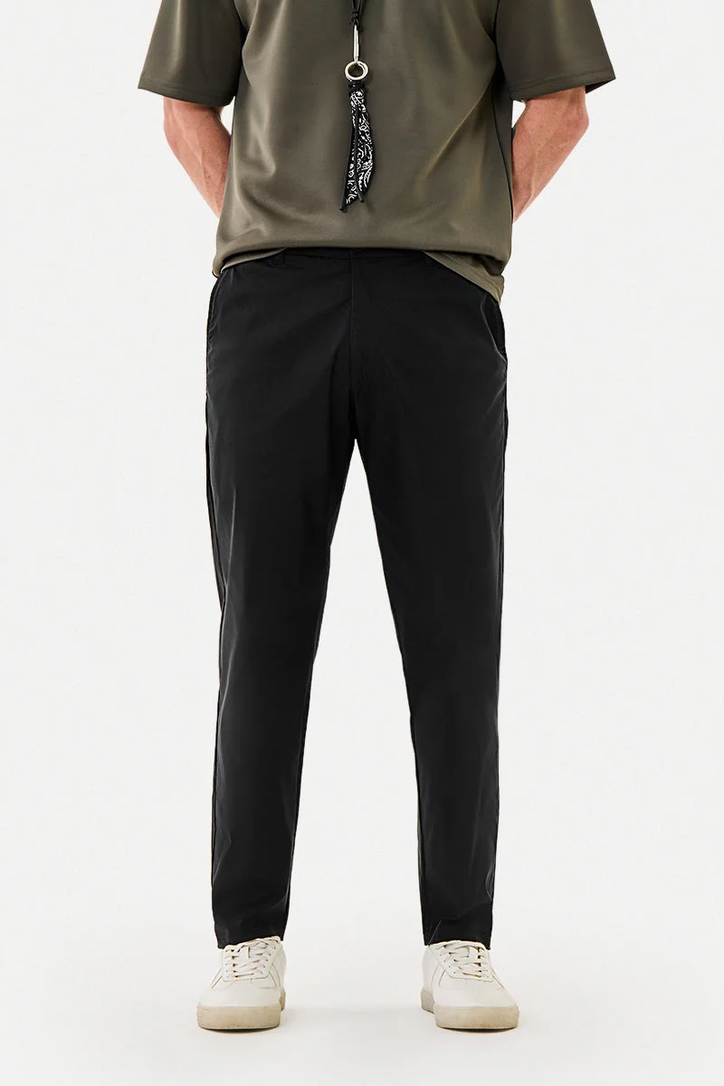 SNITCH Regular Fit Stretch Trousers
