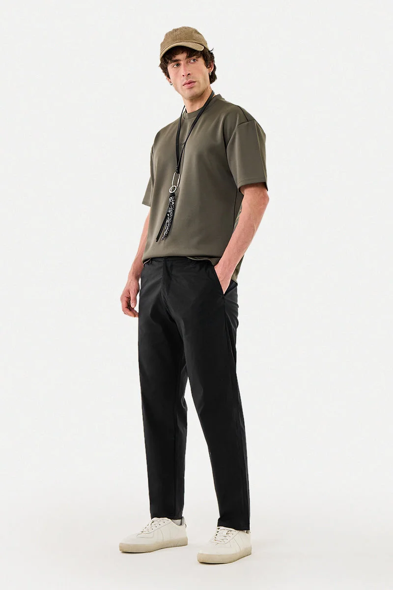 SNITCH Regular Fit Stretch Trousers