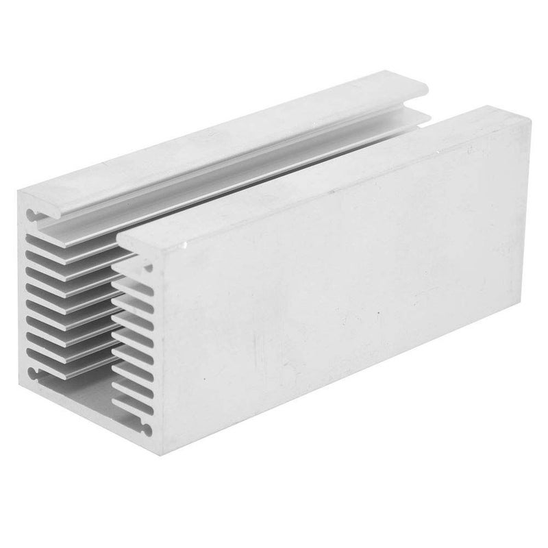 20 x 100 x 40mm Aluminum Heat Sink U Shaped Grooved Tooth Heat Cooler Cooling Fin For CPU Set Top Box Player - Image 2