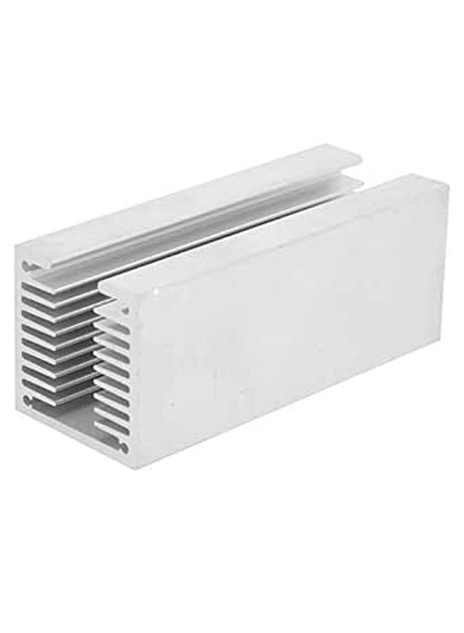 20 x 100 x 40mm Aluminum Heat Sink U Shaped Grooved Tooth Heat Cooler Cooling Fin For CPU Set Top Box Player - Image 1