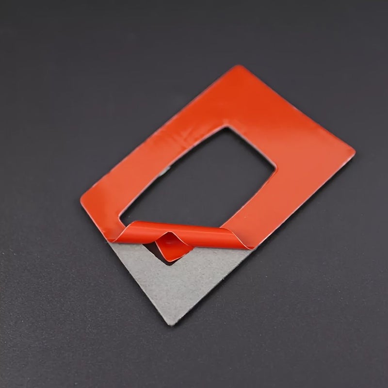Carbon Fiber Key Hole Panel Trim Blue Red For BMW 3 Series E90 E92 E93 2005 2012 Left Hand Drive - Image 4