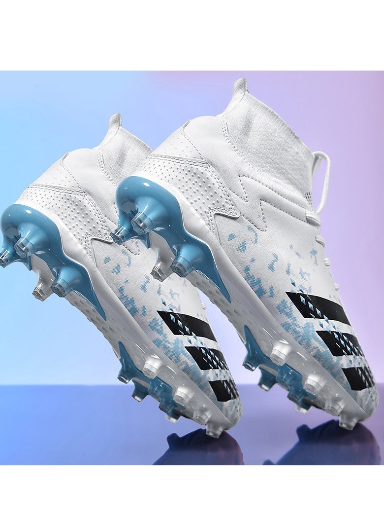 M MIAOYAN M MIAOYAN Fashionable Football Shoes Children's Adult Training Shoes Men's and Women's Competition Football Shoes  - Image 1