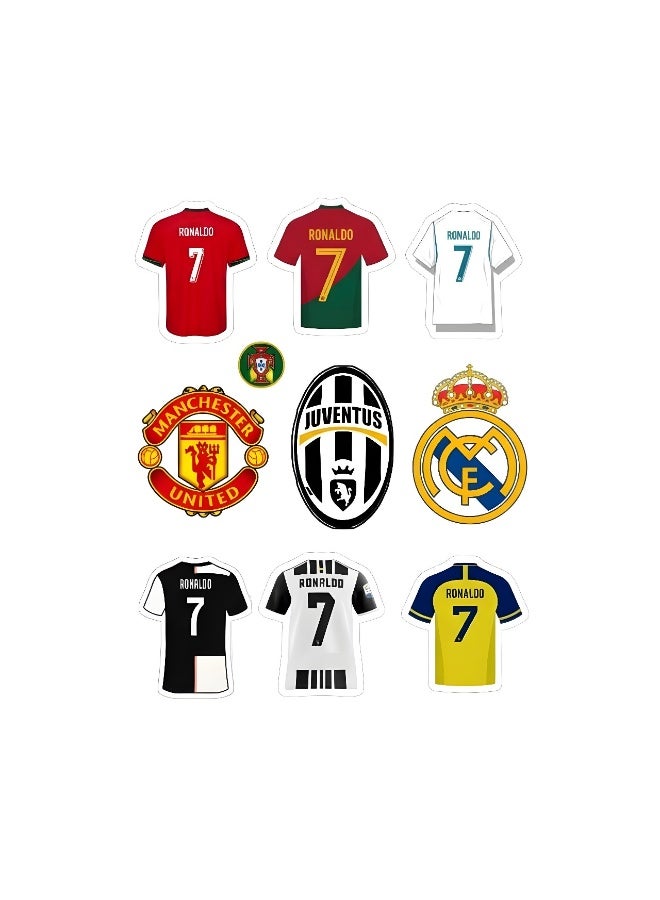 Ronaldo Acrylic Cut-Out Collectible – Set – 9-Piece