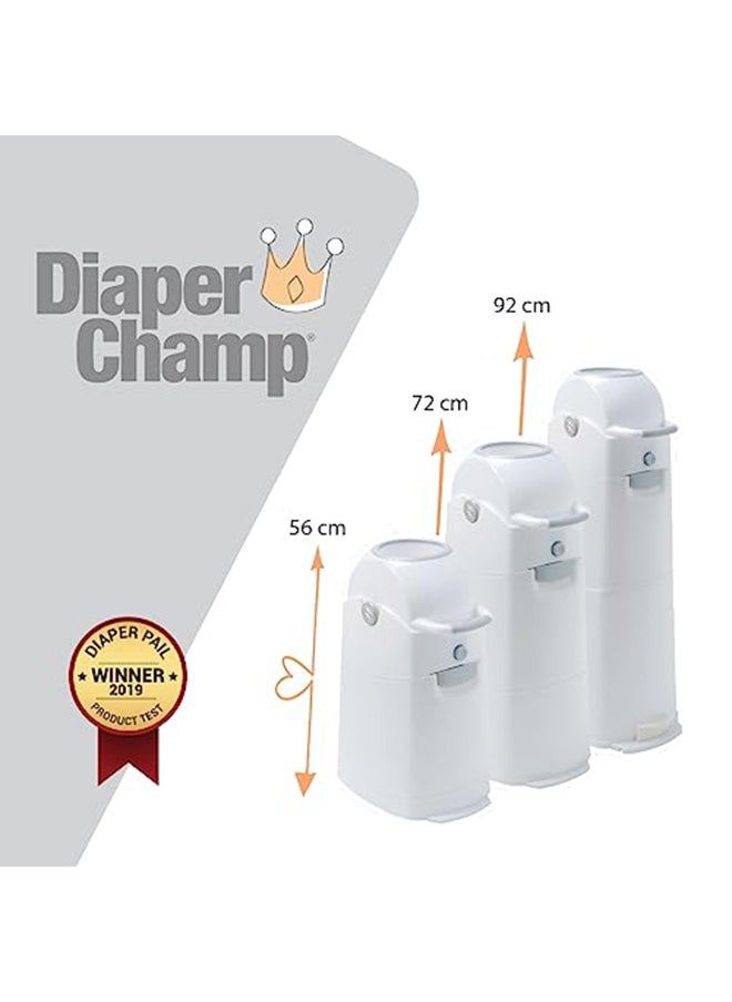 Diaper Champ - Diaper Champ Large Silver - Image 1