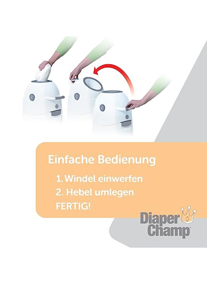 Diaper Champ - Diaper Champ Large Silver - Image 1