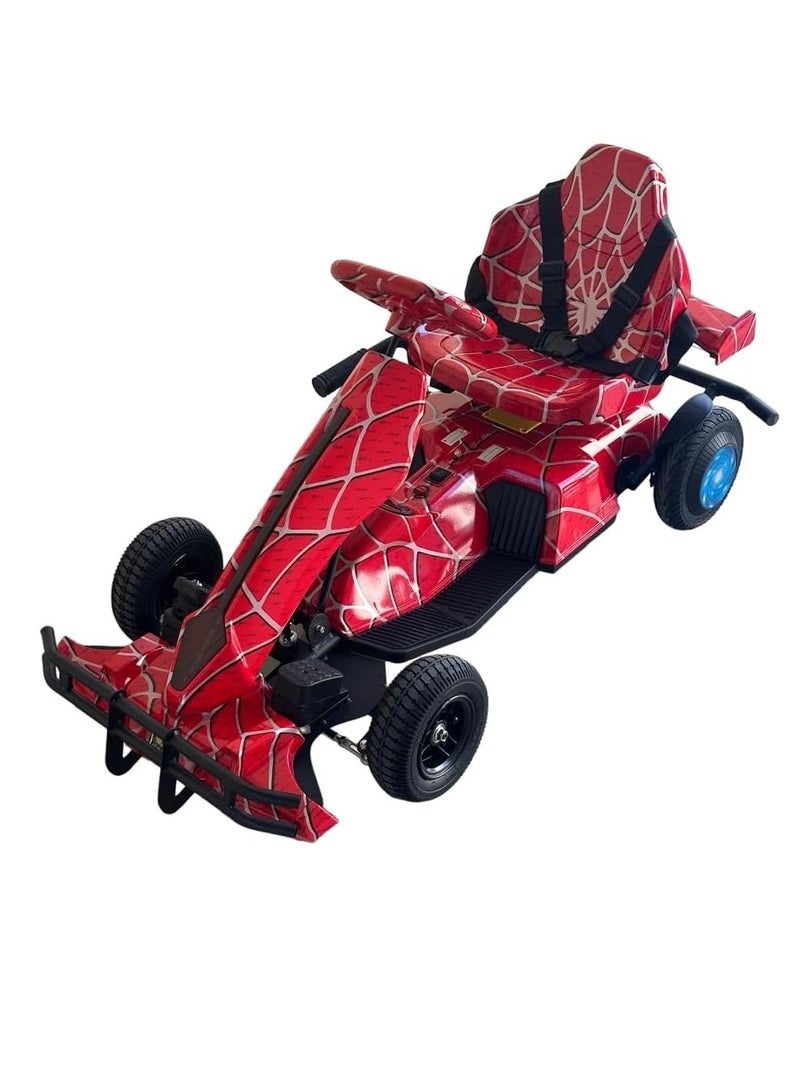 ويندهورس سيارة كهربائية 12 فولت للأطفال، مركبة لعب ذات مقعدين، بعجلات كبيرة، وجهاز تحكم عن بعد، وتصميم أنيق - مثالية للأولاد والبنات - Image 1