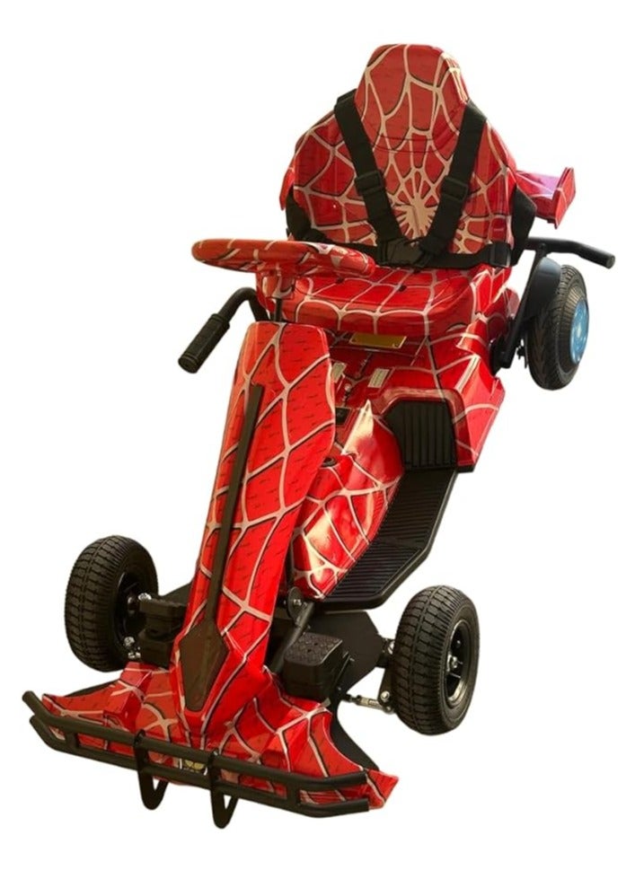 ويندهورس سيارة كهربائية 12 فولت للأطفال، مركبة لعب ذات مقعدين، بعجلات كبيرة، وجهاز تحكم عن بعد، وتصميم أنيق - مثالية للأولاد والبنات - Image 4