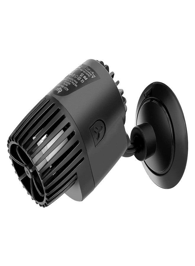 AQQA Aquarium Wave Maker,3W/5W/10W/15W Suction Cup Fish Tank Single Powerhead Pump，110V/60Hz Ultra Quiet Submersible Circulation Pump,360°Adjustable For Freshwater Saltwater Black - Image 1