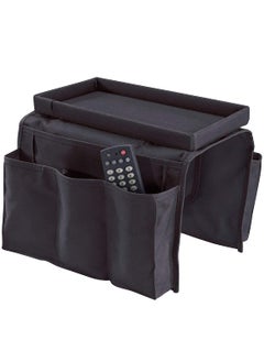 SNAPSHOPECOM SNAPSHOPECOM 6 Pockets Sofa Handrail Couch Armrest Arm Rest Organizer Remote Control Holder Bag on TV  - Image 1