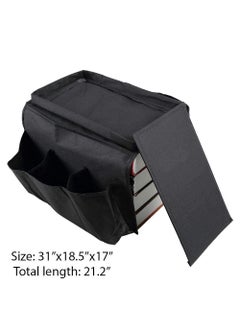 SNAPSHOPECOM SNAPSHOPECOM 6 Pockets Sofa Handrail Couch Armrest Arm Rest Organizer Remote Control Holder Bag on TV  - Image 2