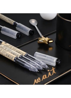 12 Pieces 0.35 Mm Black Gel Ink Pen Extra Fine Ballpoint Pen For Office School Stationery Supply - pzsku/ZDB6F2728396CE29493CAZ/45/_/1735214677/0d7dd503-3f4d-4b87-8faf-d9780a6f3a04