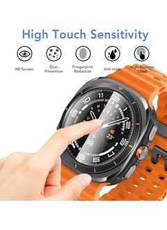 Youque Samsung Galaxy Watch 7 Ultra 47mm Screen Protector, Auto-alignment Installation Kit Accessories Tempered Glass  - Image 2