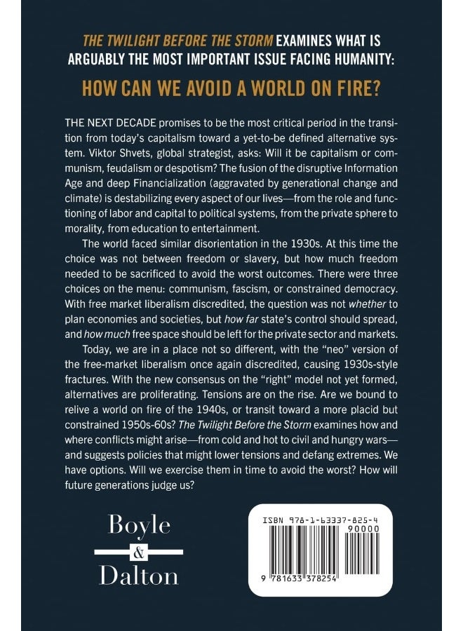 Boyle & Dalton The Twilight Before the Storm: From the Fractured 1930s to Today's Crisis Culture  - Image 2