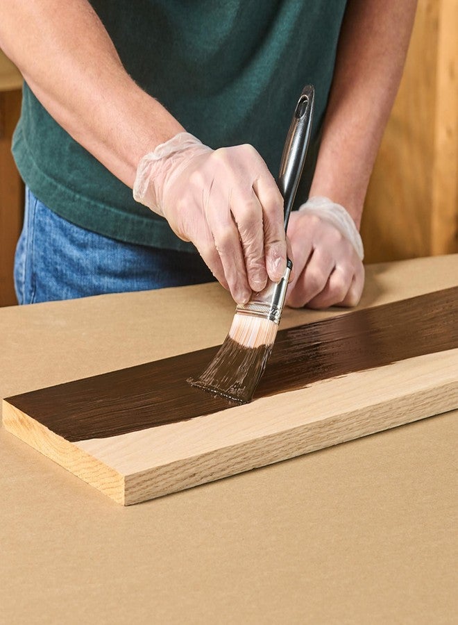 VARATHANE صبغة جل فاراثان للتحكم التام، صبغة خشب مائية، ربع جالون، جوز داكن - Image 4