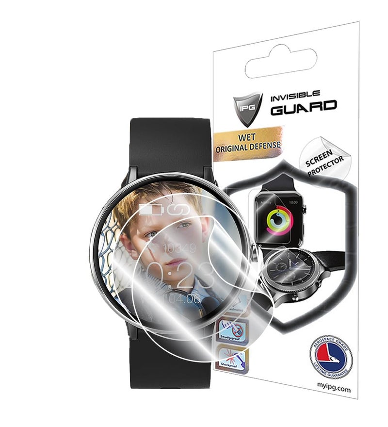 IPG for DIGEEHOT Kids Smart Watch Hydrogel Screen Protector (2 Units) Invisible HD Clear Film Anti Scratch Guard-Smooth/Self-Healing/Bubble for Kids - Image 1