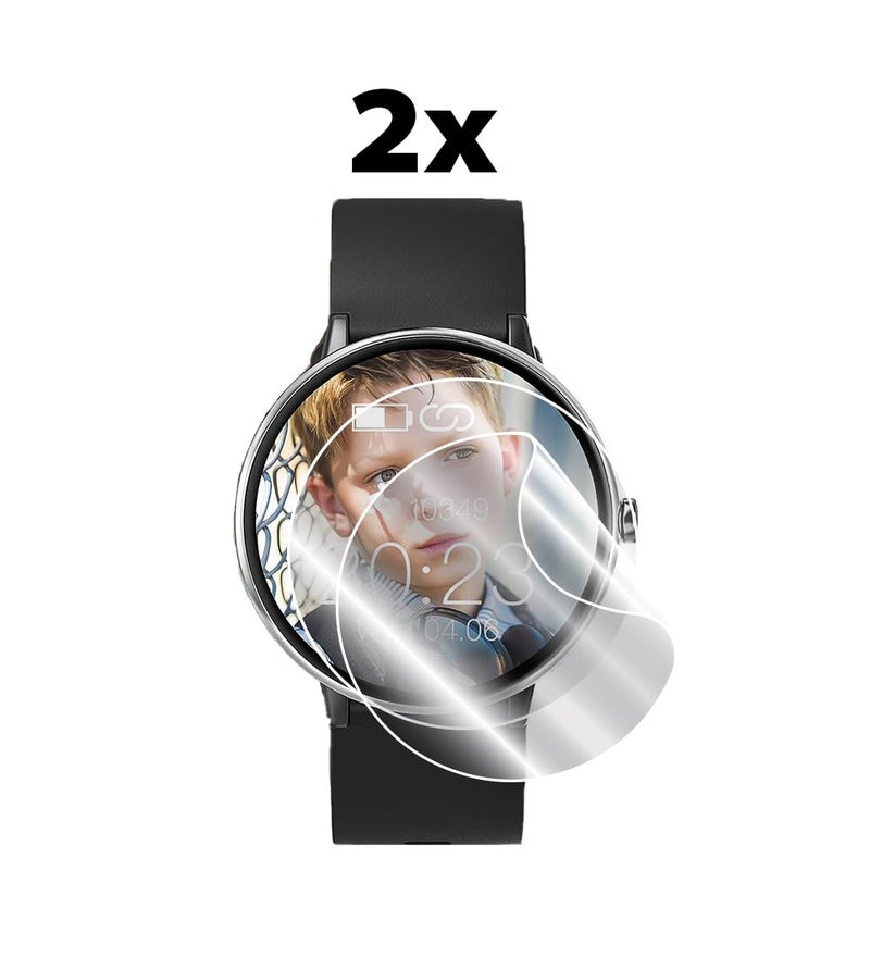 IPG for DIGEEHOT Kids Smart Watch Hydrogel Screen Protector (2 Units) Invisible HD Clear Film Anti Scratch Guard-Smooth/Self-Healing/Bubble for Kids - Image 2