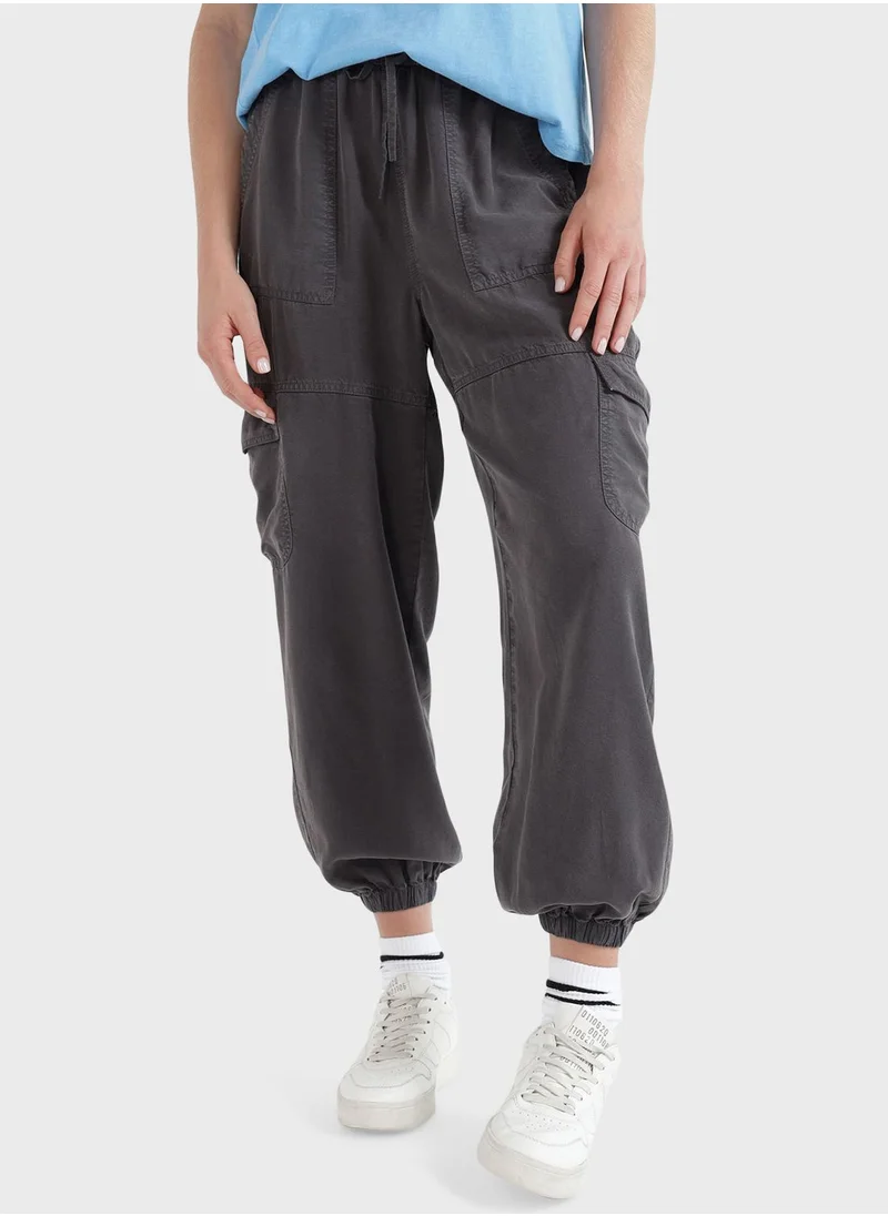 آري من امريكان ايجل Drawstring Cargo Joggers