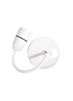 RACO RACO Ceiling Rose Modular Ceiling Light Electric Accessory for Domestic and Commercial Use - White 87 mm with HOLDER  - Image 1