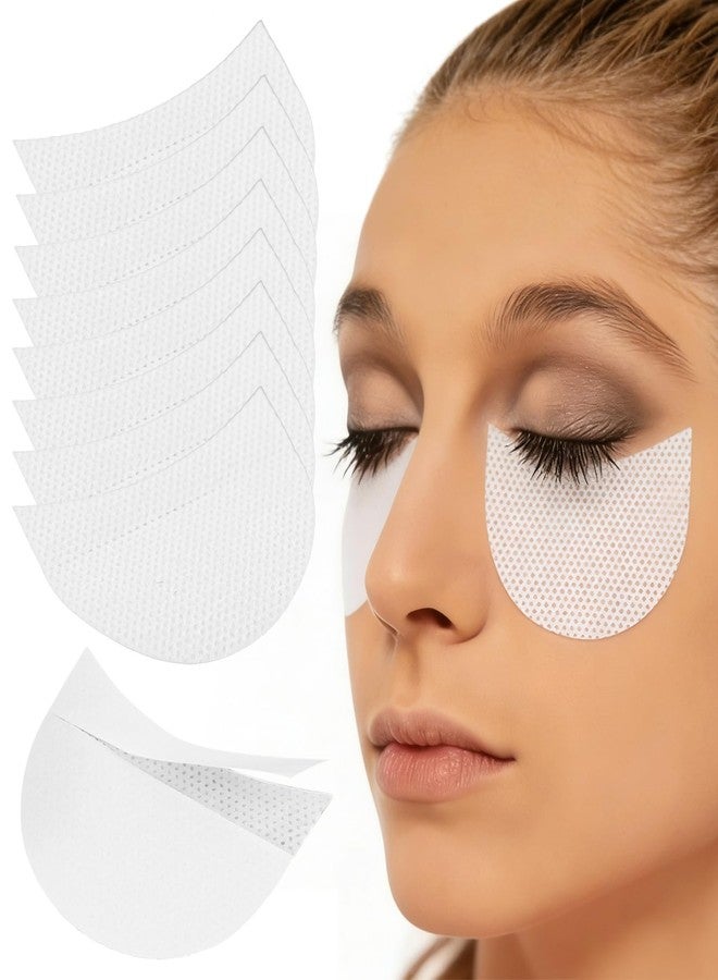 UPIQNG 200pcs Disposable Eyeshadow Shields, Eye Shadow Makeup Patches Eyeshadows Tape Stencil Prevent Makeup Residue for Eyeshadow Eyelash Extensions, and Lip Makeup - Image 1