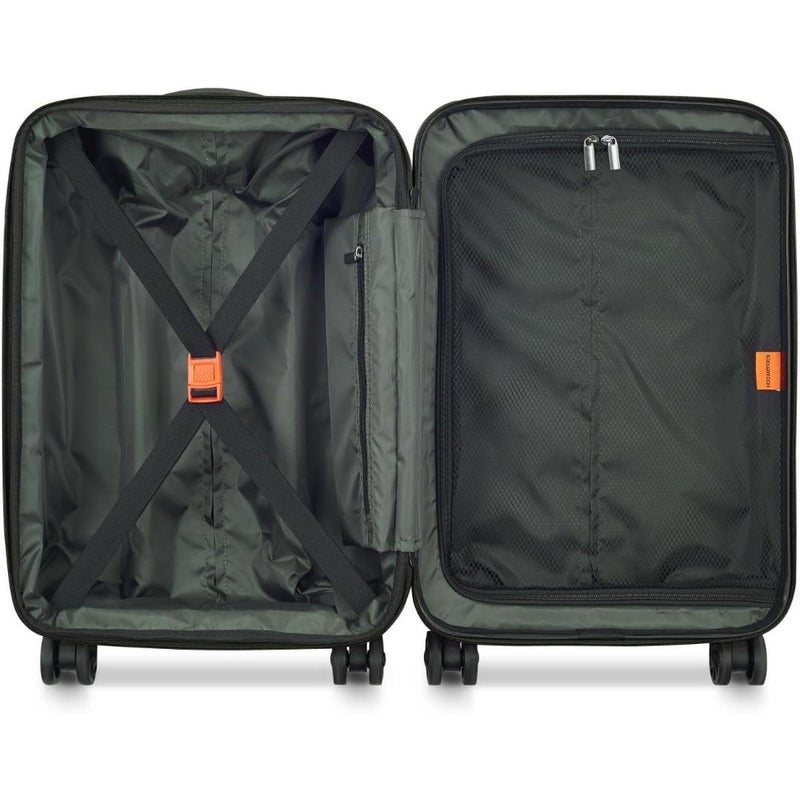 Securitech By Citadel Expendable Double Wheel Trolley For Travel And Business Use Durable Polypropylene Body Black 55 cm x 35 cm x 25 cm Lightweight And Smooth Rolling - Image 4
