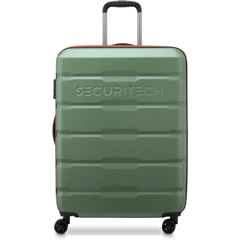 Securitech By Citadel Expendable Double Wheel Trolley For Travel And Business Use Durable Polypropylene Body Black 55 cm x 35 cm x 25 cm Lightweight And Smooth Rolling - Image 1