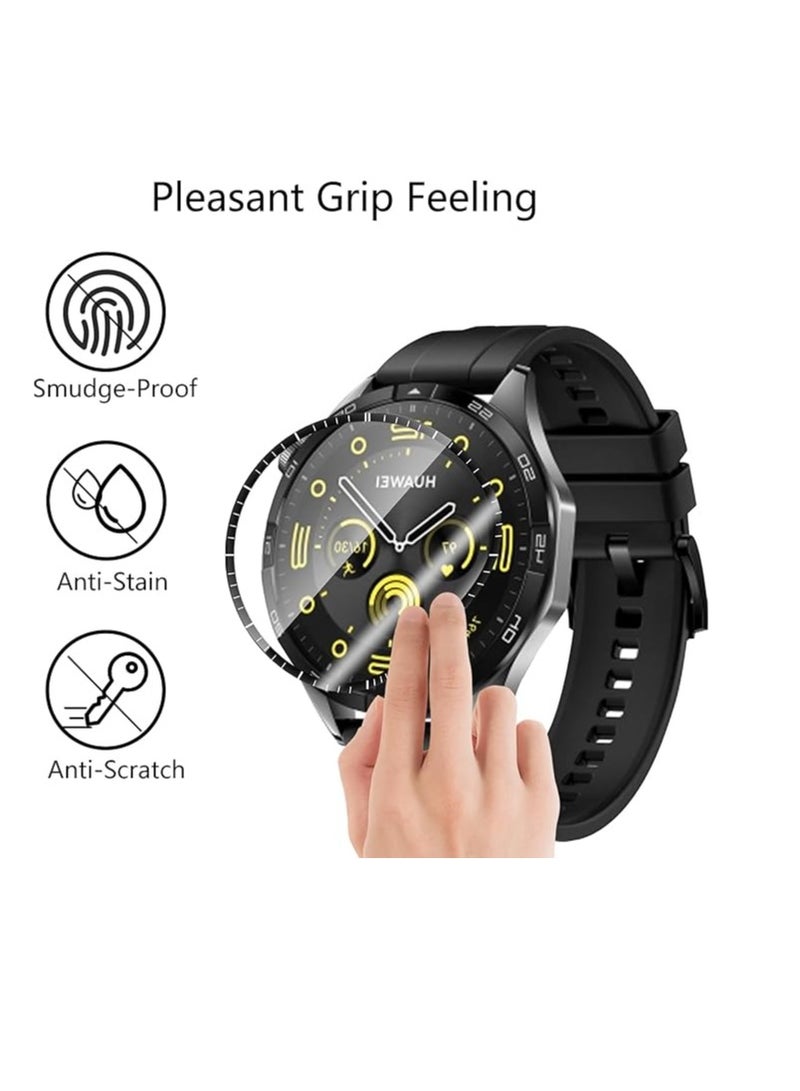 واقي شاشة هيدروجيل لساعة هواوي GT4 مقاس 46 ملم - Image 3