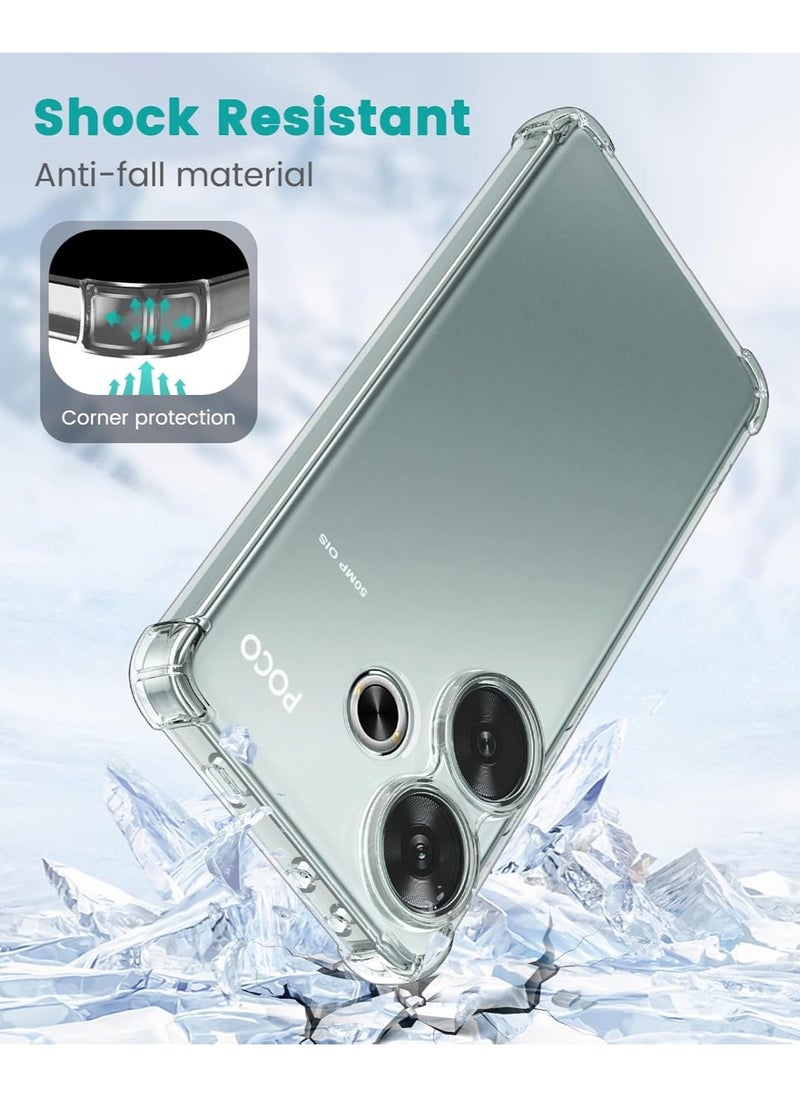 Generic Xiaomi Poco F6 / Redmi Turbo 3 Case Cover Soft TPU Silicone Case Lightweight Shock Protective Cover with Camera Protection Designed for Xiaomi Poco F6 / Redmi Turbo 3  - Image 5