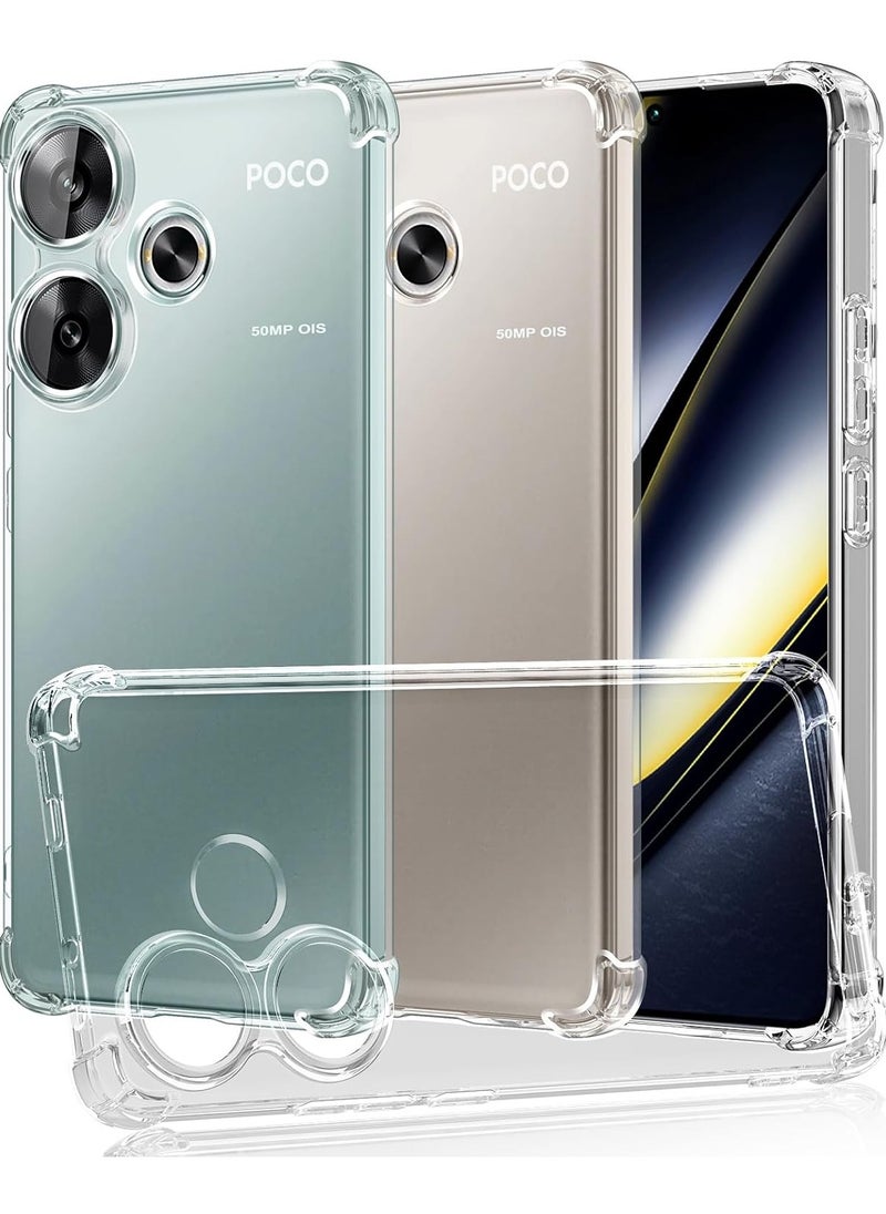 Generic Xiaomi Poco F6 / Redmi Turbo 3 Case Cover Soft TPU Silicone Case Lightweight Shock Protective Cover with Camera Protection Designed for Xiaomi Poco F6 / Redmi Turbo 3  - Image 1