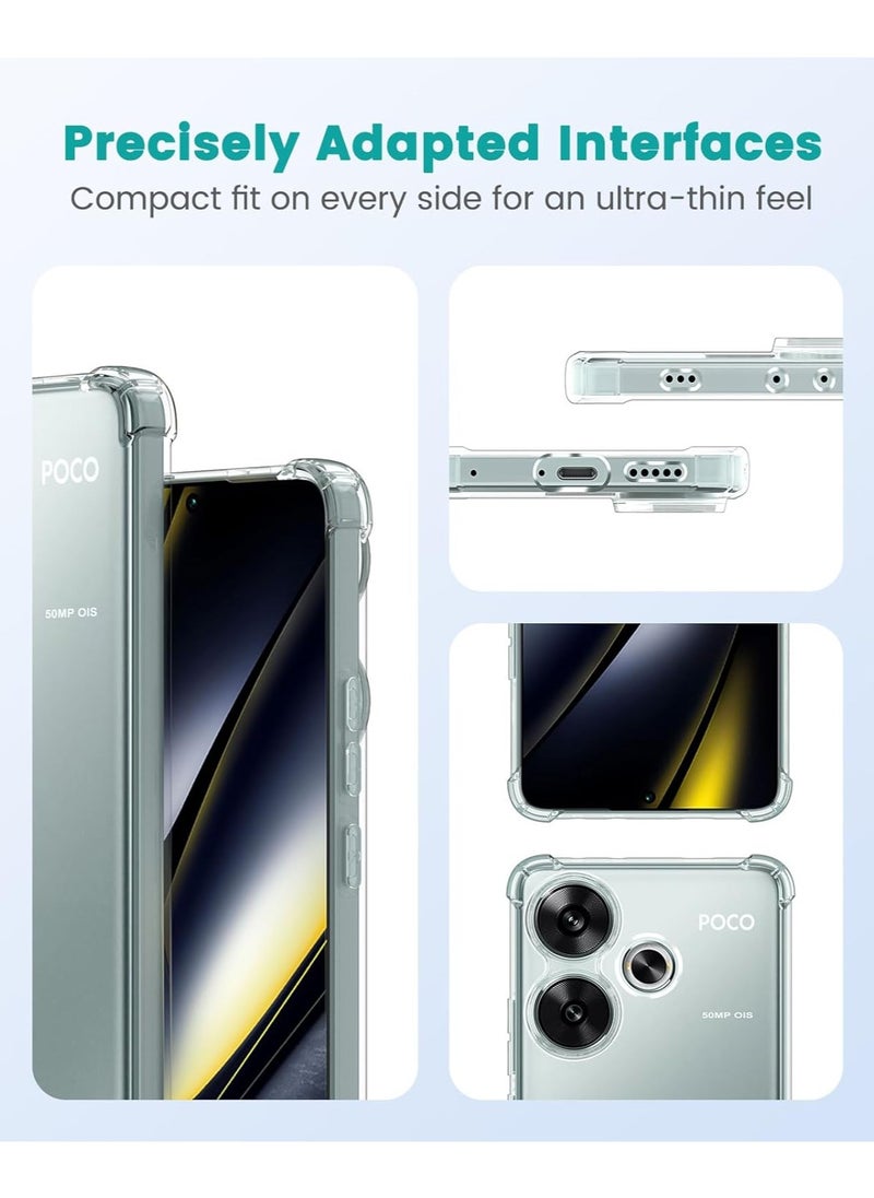 Generic Xiaomi Poco F6 / Redmi Turbo 3 Case Cover Soft TPU Silicone Case Lightweight Shock Protective Cover with Camera Protection Designed for Xiaomi Poco F6 / Redmi Turbo 3  - Image 2