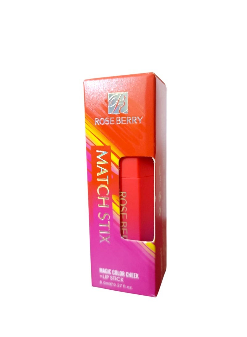 Rose Berry Magic Color Cheek & Lip Stick – 8ml - Image 4