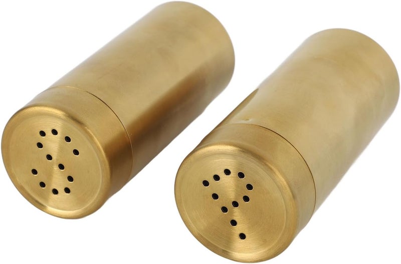 كلاراكو مجموعة زجاجات توابل الملح والفلفل المصنوعة من الفولاذ المقاوم للصدأ 304، تصميم بسعة كبيرة، مظهر رائع، خفيفة الوزن وقابلة للحمل، للمطبخ والتخييم والشواء - Image 5