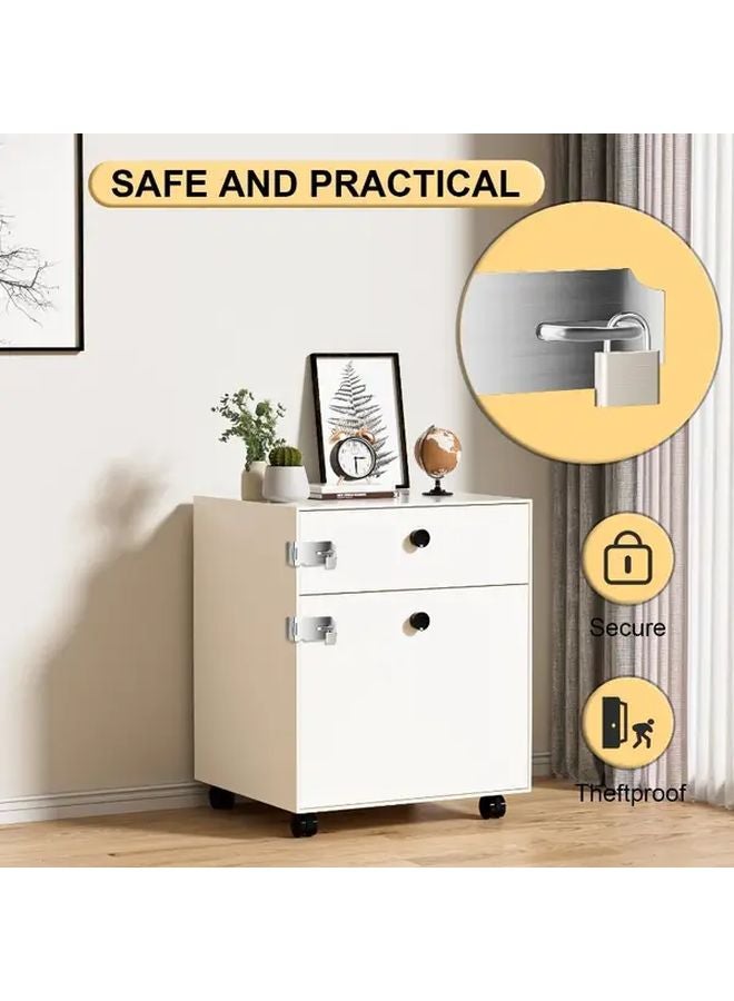 Heavy Duty Stainless Steel Door Lock Latch Silvery Anti Theft Security Bolt For Home Office - Image 4