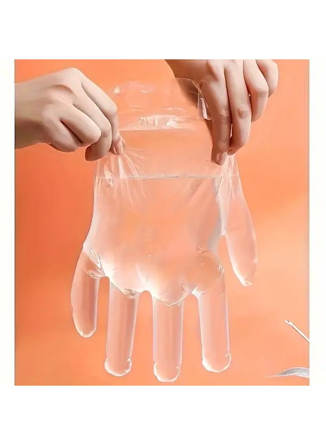 Green Disposable Gloves 400 Pcs With Wall Mounted Holder And Glove Clip - Image 2
