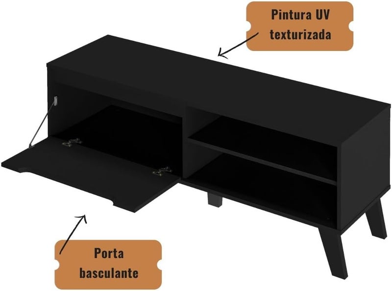 آرتلي حامل تلفزيون Pilati 4601 Lotus II، أبيض - Image 5