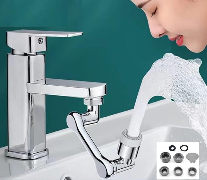 Smart Flow Water Connector (Product Information: Easy Water Regulation!, Washing Machine, Heater, Filter) Made of Strong Anti-Rust Material, Easy Installation, 2 Outputs, Shine K - Generic - Image 1