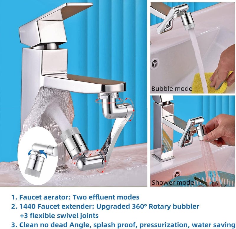 Smart Flow Water Connector (Product Information: Easy Water Regulation!, Washing Machine, Heater, Filter) Made of Strong Anti-Rust Material, Easy Installation, 2 Outputs, Shine K - Generic - Image 4
