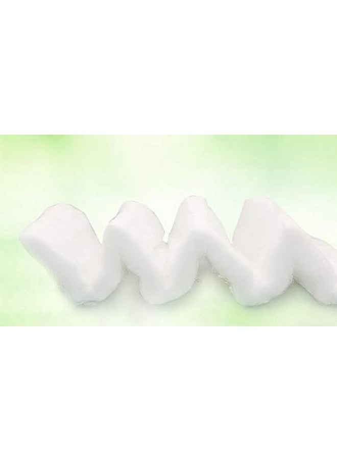 NUVO MEDSURG Zig Zag Cotton For Baby Care, Beauty Care, Makeup Remover 500 Gms (Pack Of 2)  - Image 2