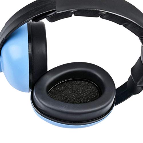 GVB ENTERPRISE Baby Ear Protection,Noise Cancelling Headphones For Kids For 0-3 Years Babies,Toddlers,Infant For Sleeping Airplane Concerts Theater Fireworks,Baby Earmuffs (Bule) - Image 3