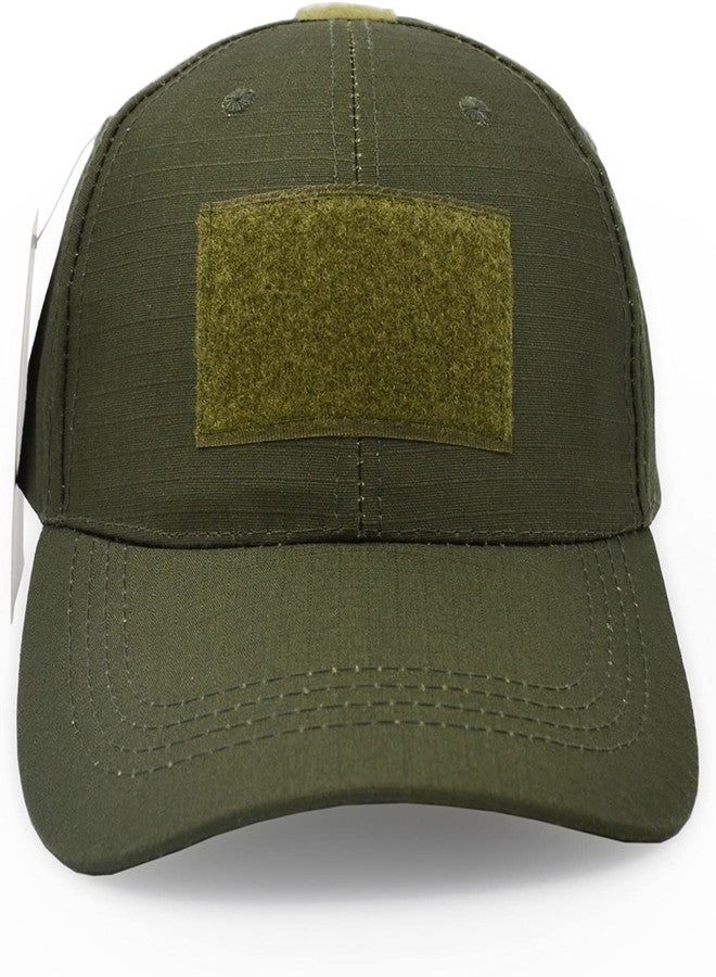 Linist Unisex Polyester Military Tactical Operator Cap, Outdoor Army Hat Hunting Camouflage Baseball Cap (Army Green), Free Size - Image 4