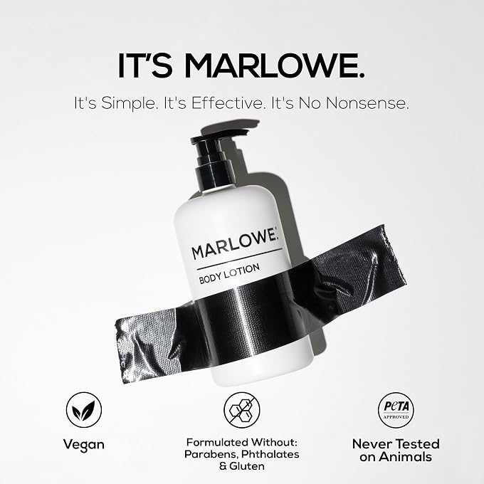 Marlowe 002 Extra Moisturizing Body Lotion 15 oz | Daily Lotion for Dry Skin for Men and Women | Light Fresh Scent | Made with Natural Ingredients | Vegan & Cruelty-Free - Image 3