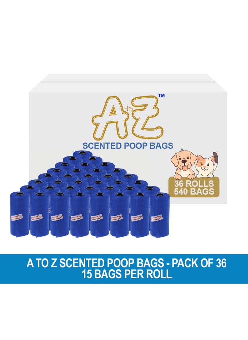 A TO Z A To Z - Scented Bag Pack Of 36/540 Bags - Navy Blue  - Image 2