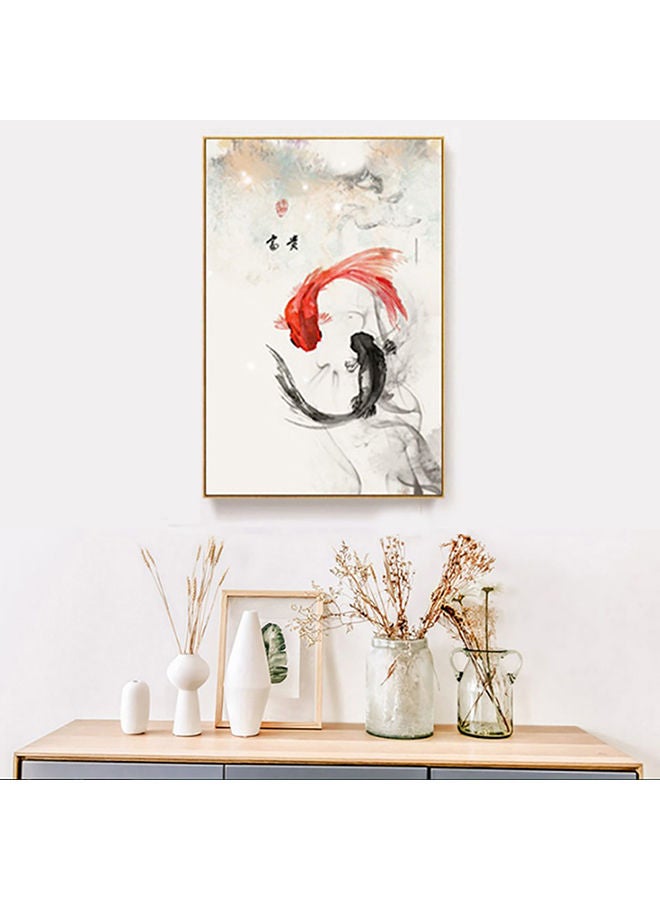 NIBEMINENT Printed Decorative Wall Art Painting Multicolour