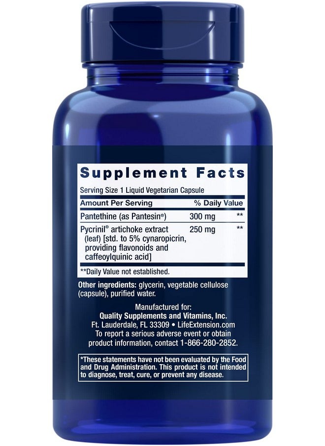 Life Extension - Life Extension CHOL-Support Cholesterol Management Support Supplement - Gluten-Free, Non-GMO, Vegetarian - 60 Liquid Vegetarian Capsules - Image 1