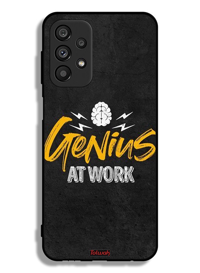 Tolwak Samsung Galaxy A23 5G Protective Case Cover Genius At Work - Image 1