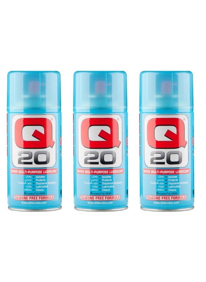 Q20 Combo - Super Multi-Purpose Lubricant, 300 Gm (3) 