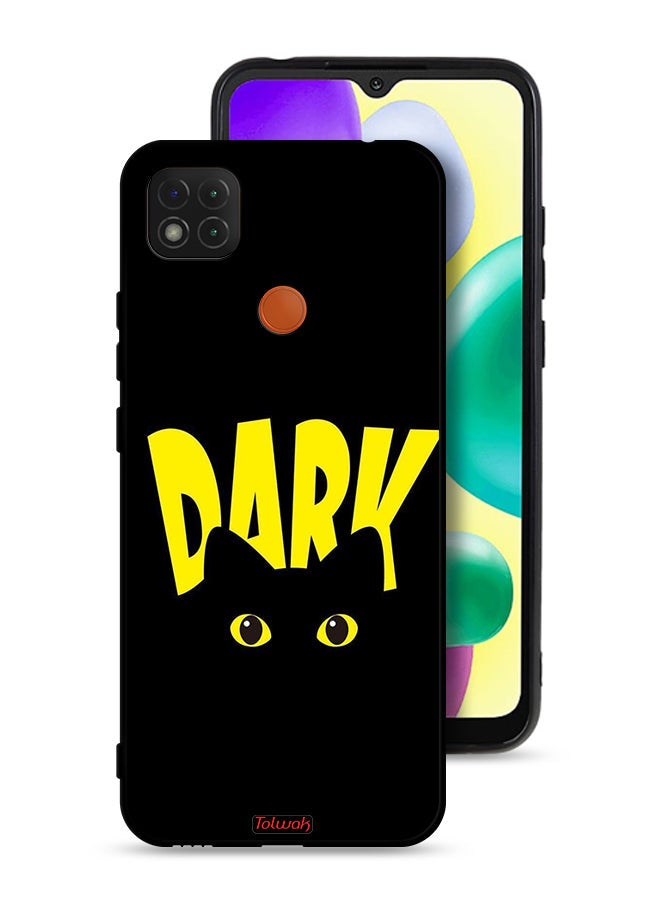 Tolwak Xiaomi Redmi 9C Protective Case Cover Dark Cat  - Image 1