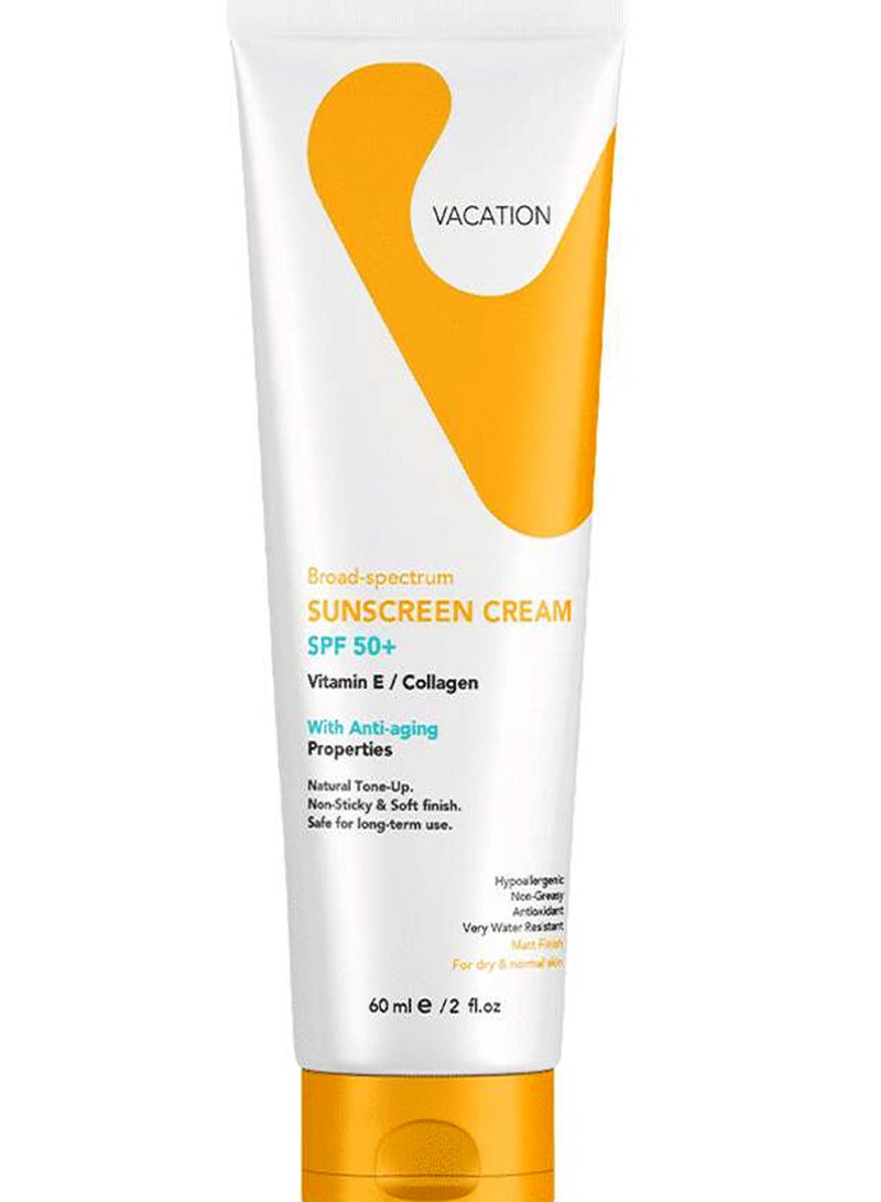 Vacation Broad Spectrum Sunscreen Cream Spf 50+ 60Ml - Image 1