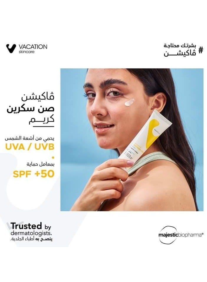Vacation Broad Spectrum Sunscreen Cream Spf 50+ 60Ml - Image 2