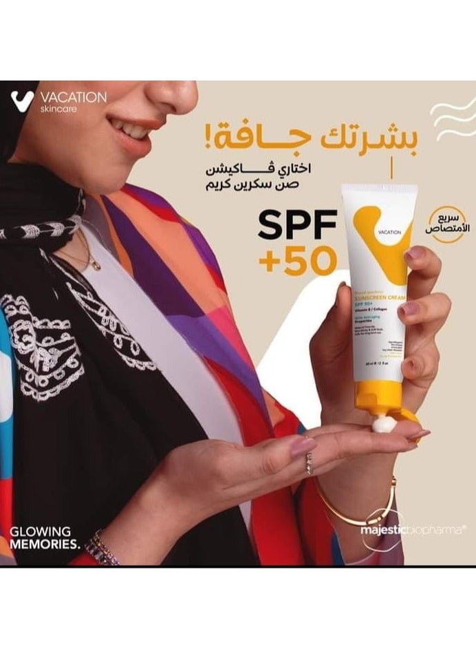 Vacation Broad Spectrum Sunscreen Cream Spf 50+ 60Ml - Image 3