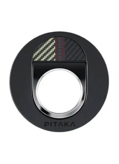 PITAKA MagEZ Phone Grip 2 Random Segment Color / MagSafe and MagEZ 2.0 Compatible / Aramid fiber, Zinc alloy, ABS+PC Material / Built-In NFC / Thin & Lightweight- Overture  - Image 1